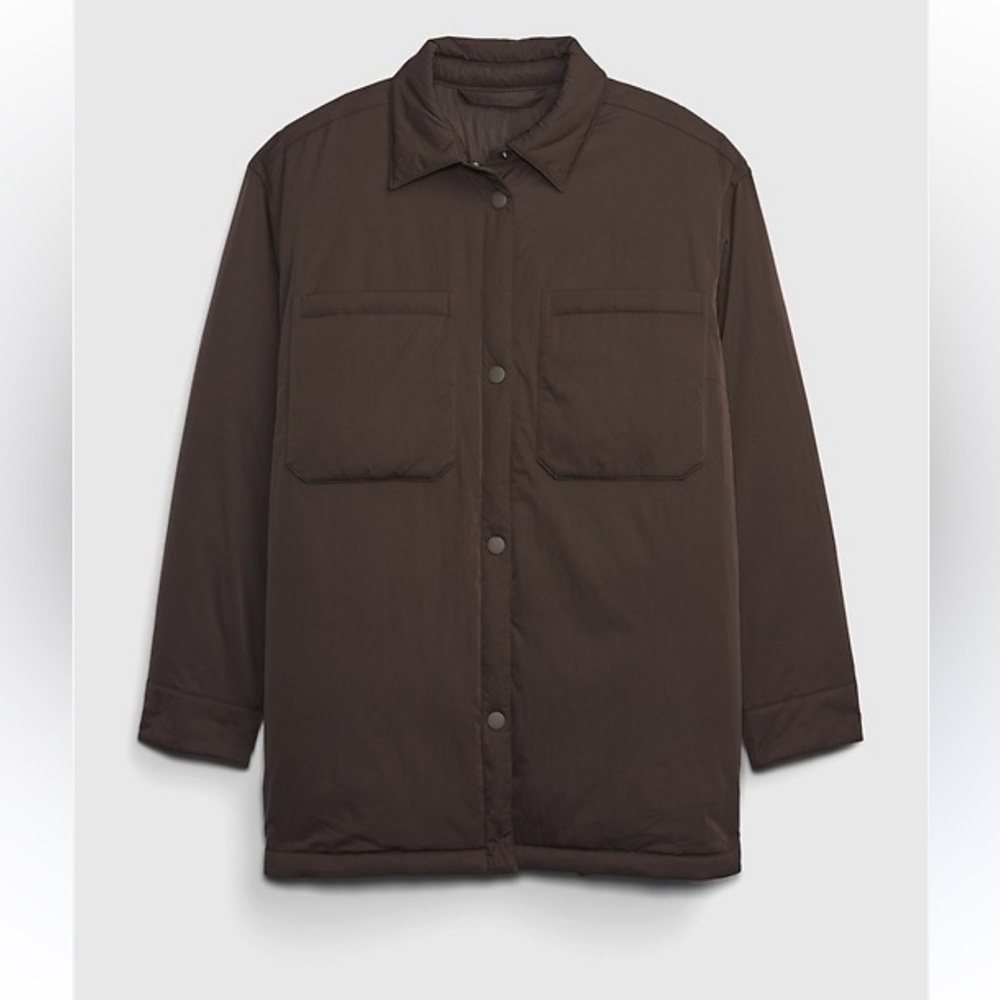 Gap Puffer Shirt Jacket